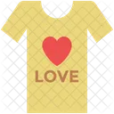 T Shirt Valentine Shirt Icon