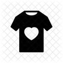 Love Heart Shirt Icon