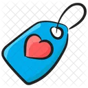 Love Tag Romantic Tag Heart Tag Icon