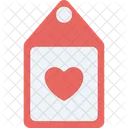Love Tag Tag Love Label 아이콘