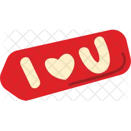 Love Tag Line Icon  Icon