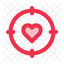 Love Target Target Love Icon