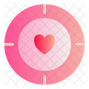 Target Love Romance Icon