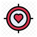 Love Target Focus Icon