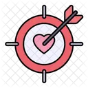 Love Target Target Love Icon