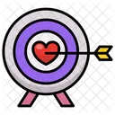 Love Target  Symbol