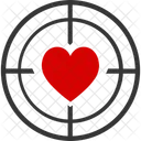Love Target Heart Love Icon