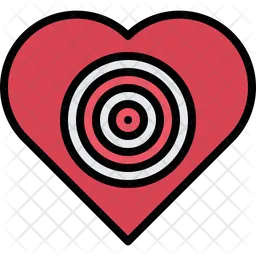 Love Target  Icon
