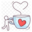 Love Tea Valentine Tea Favourite Tea Icon