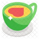 Love Tea Teacup Favorite Tea Icon