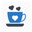 Tea Heart Love Icon
