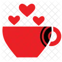 Love Tea Card Jewelry Icon