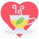 Love Tea Tea Cup Love Icon