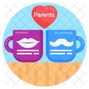 Love Coffee Love Tea Parents Tea Icon