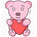 Love Teddy Teddy Bear Love Bear Icon