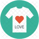 Love tee shirt  Icon