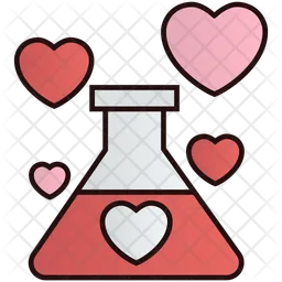 Love test tube  Icon