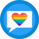 Love Text Love Message Gay Icon