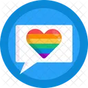 Love Text Love Message Gay Icon