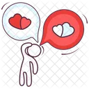 Love Thinking Love Mind Love Thoughts Icon