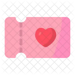 Love Ticket  Icon