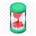 Love Time Sand Timer Valentine Time Icon