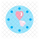 Love Time Love Clock Time Icon