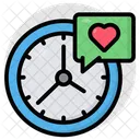 Love Time Romance Time Affection Icon