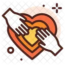 Love Together Giving Love Icon