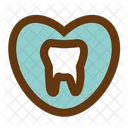 Love Tooth Medicine Health Icon