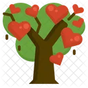 Love Tree Valentine Icon