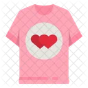 Love Tshirt Love Shirt Icon