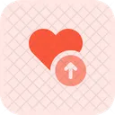 Love Up Heart Love Icon
