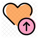 Love Up Heart Love Icon
