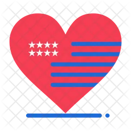 Love Usa  Icon