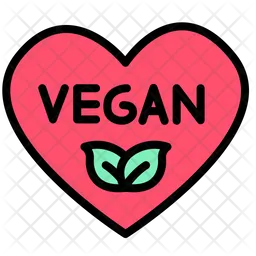Love vegan  Icon