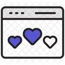 Love web  Icon
