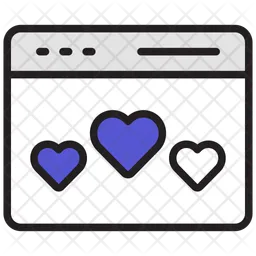 Love web  Icon