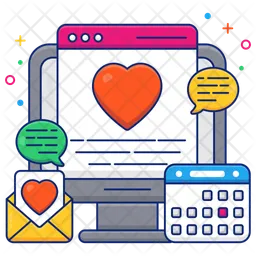 Love Website  Icon