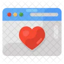 Love Website Love Web Matchmaking Website Icon