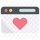 Love Website Web Icon