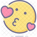 Love Whistling Emoji  Icon