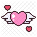 Love Wing Wing Valentine Icon