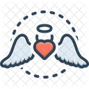 Love Wings Heart Wings Love Angel Icon