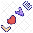 Love Word Icon