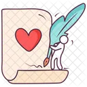 Love Writing  Icon
