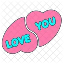 Love You Heart Icon