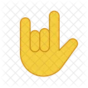 Love you hand gesture  Icon