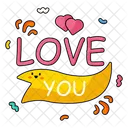 Love Gift Box Icon