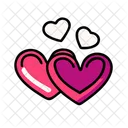 Lovebirds Romance Affection Icon